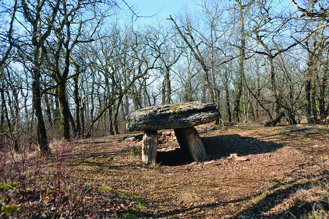 Dolmen du Bois de Galtier, Martiel, Aveyron