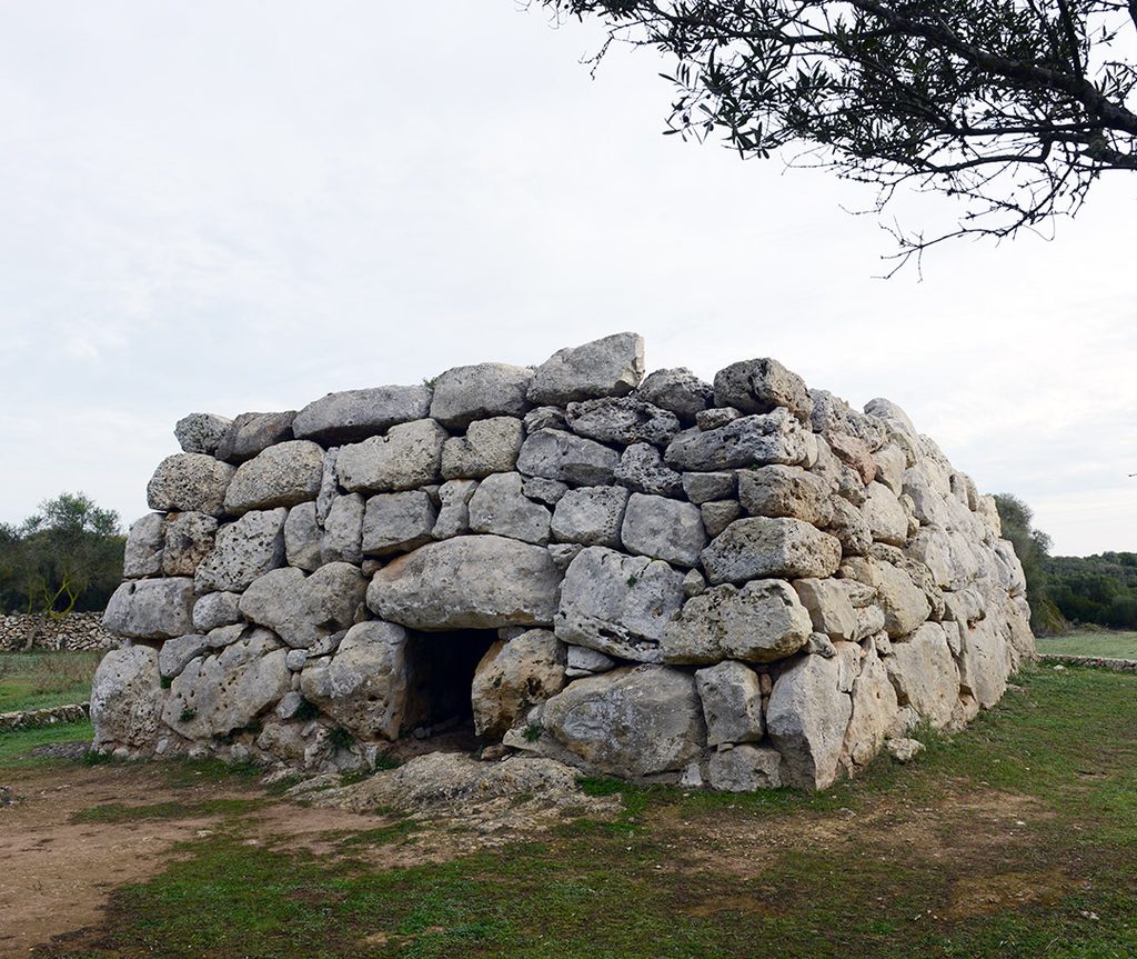 Naveta de Rafal Rubí, Alaior, Minorque, Baléares (Espagne)