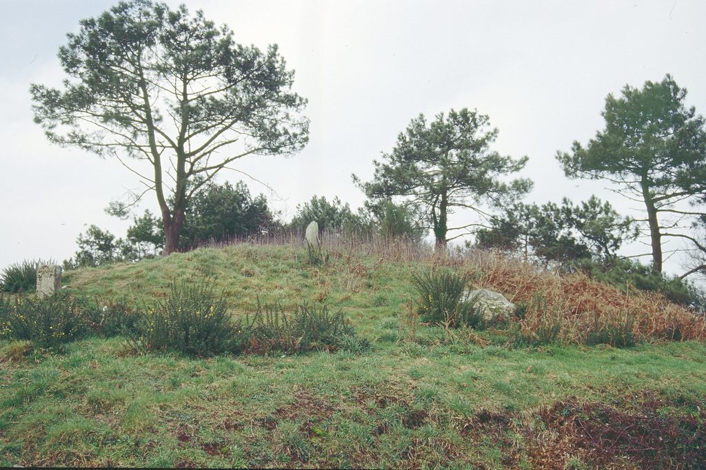 Le tumulus géant de Crucuny ou Er Mané à Carnac (Morbihan)
