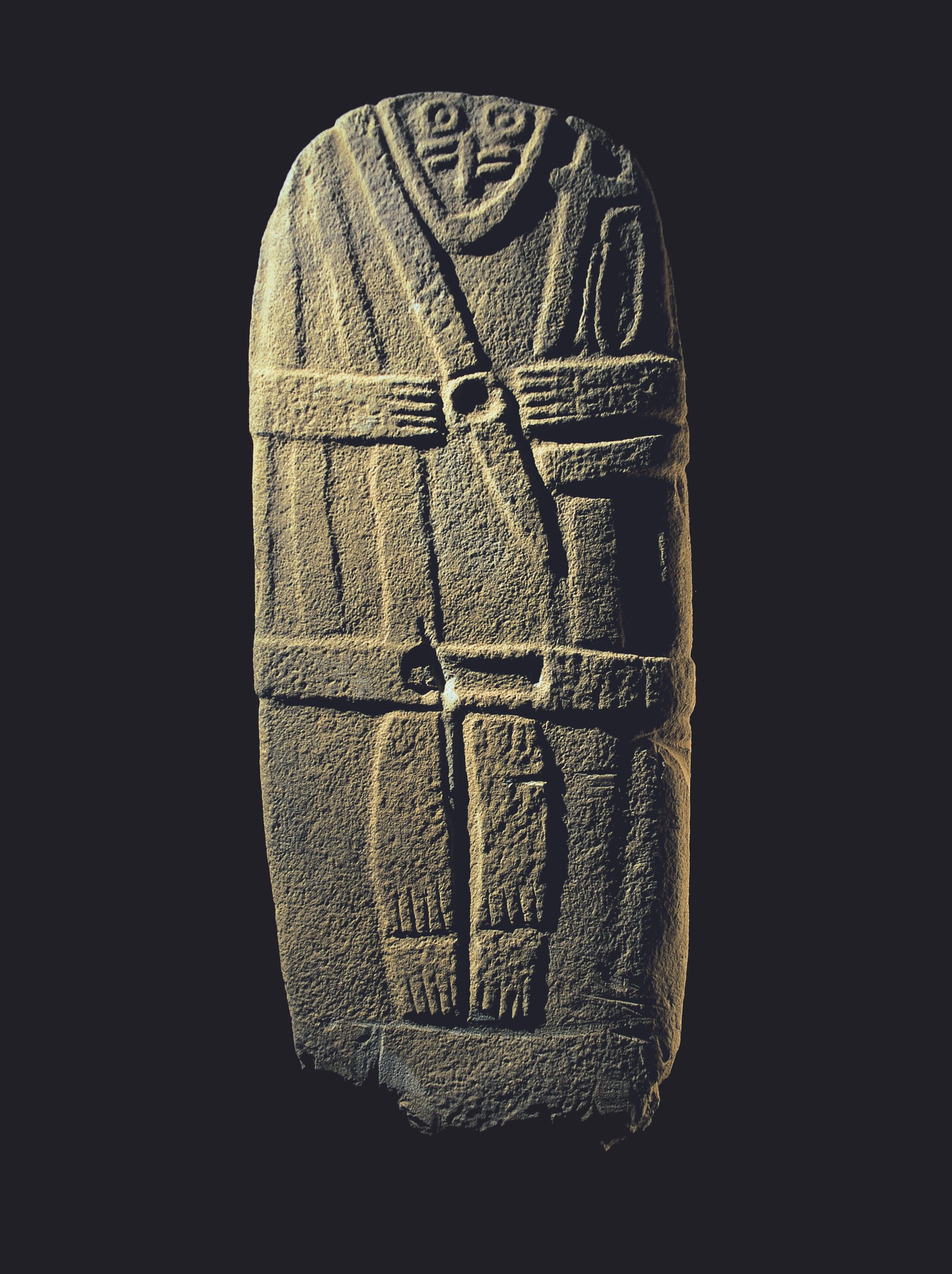 La statue-menhir de La Jasse du Terral 1 à Miolles (Tarn)