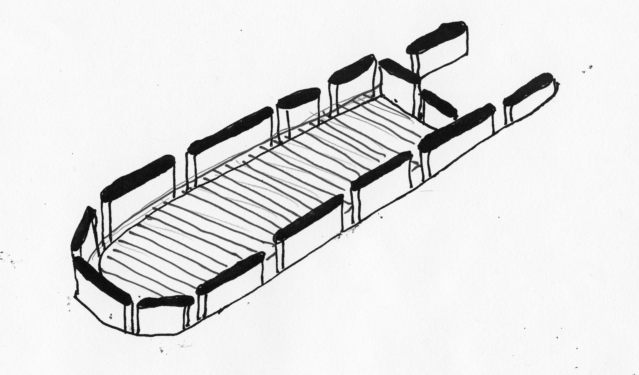 Reconstitution de différentes phases de l’allée couverte du bois d’Archemont à Méréaucourt (Somme)